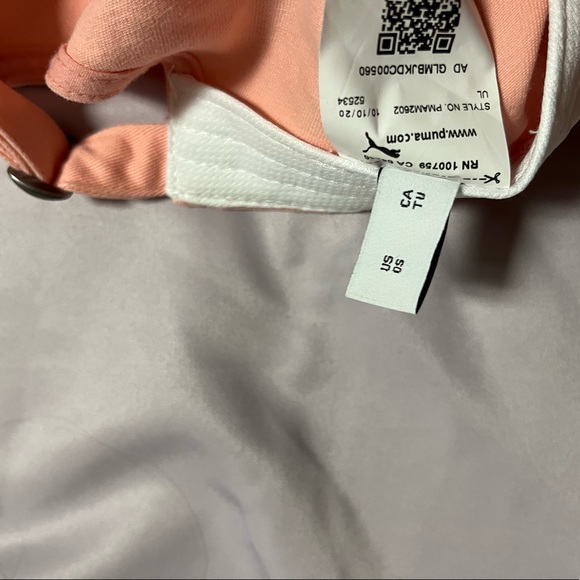 Pink Adjustable Puma Cap - Picture 2 of 4